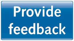 Use this button to open a form to provide feedback